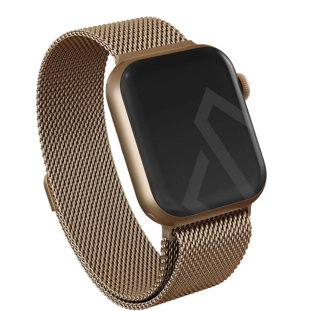 BURGA Apple Watch Metal Mesh Band Gold